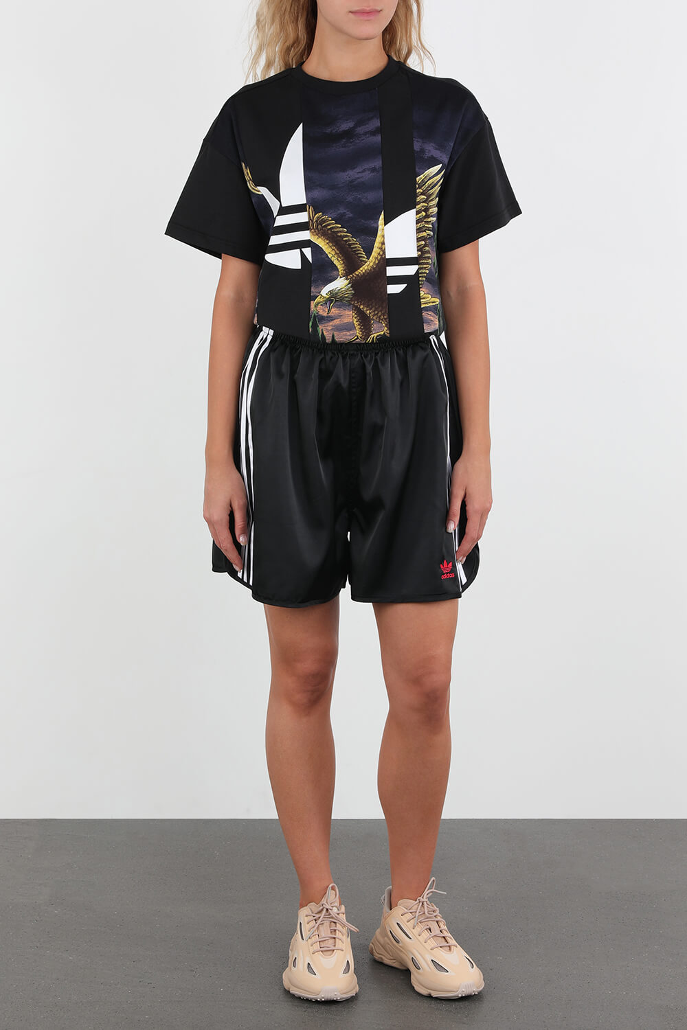 Adidas x Dry Clean Only Boxing Shorts in Black